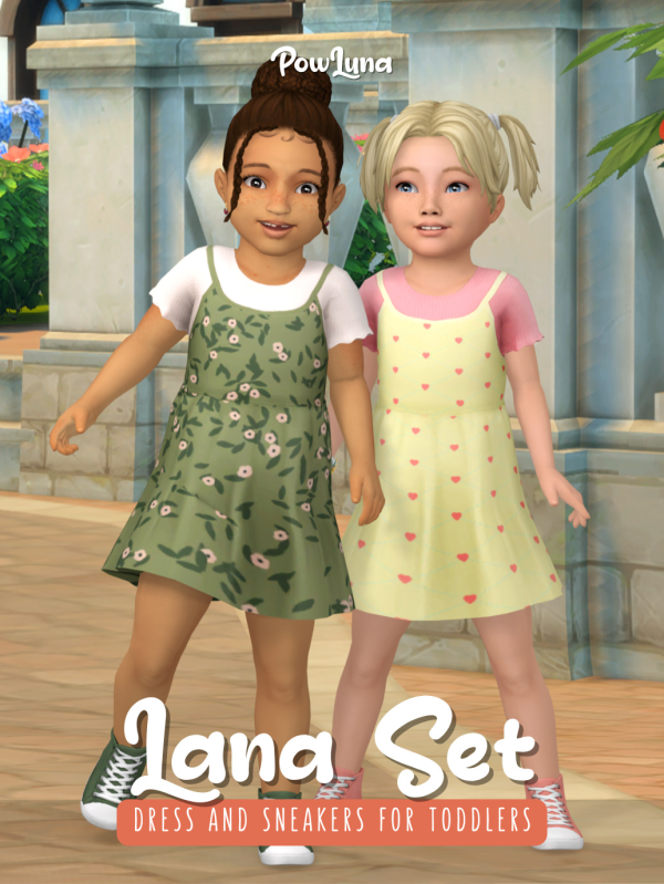 Maxis Match LANA set by simsfinds - The Sims 4 Custom Content