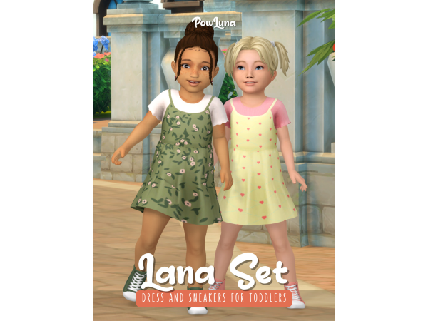 Maxis Match LANA set by powluna - The Sims 4 Custom Content