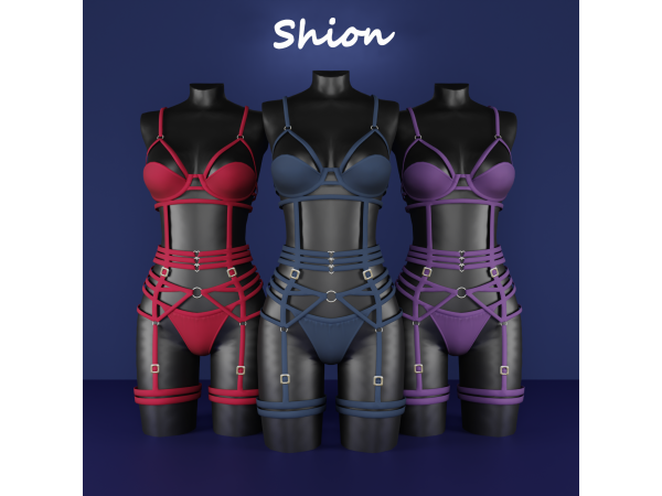 Alpha Shion Nana Eclipse Bond Set - The Sims 4 Custom Content