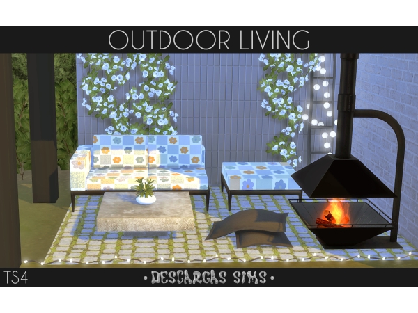 Alpha Outdoor Living - The Sims 4 Custom Content