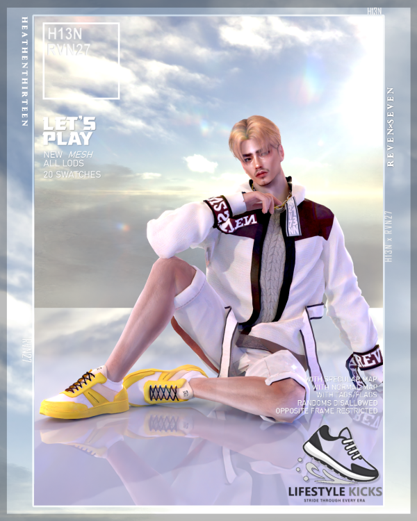 Alpha Classic Low Top Suede Casual Trainer by simsfinds - The Sims 4 Custom Content