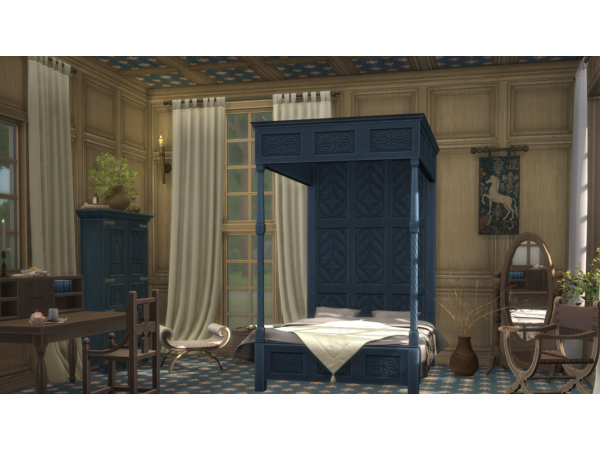 Medieval Fantasy Panelled Ceiling