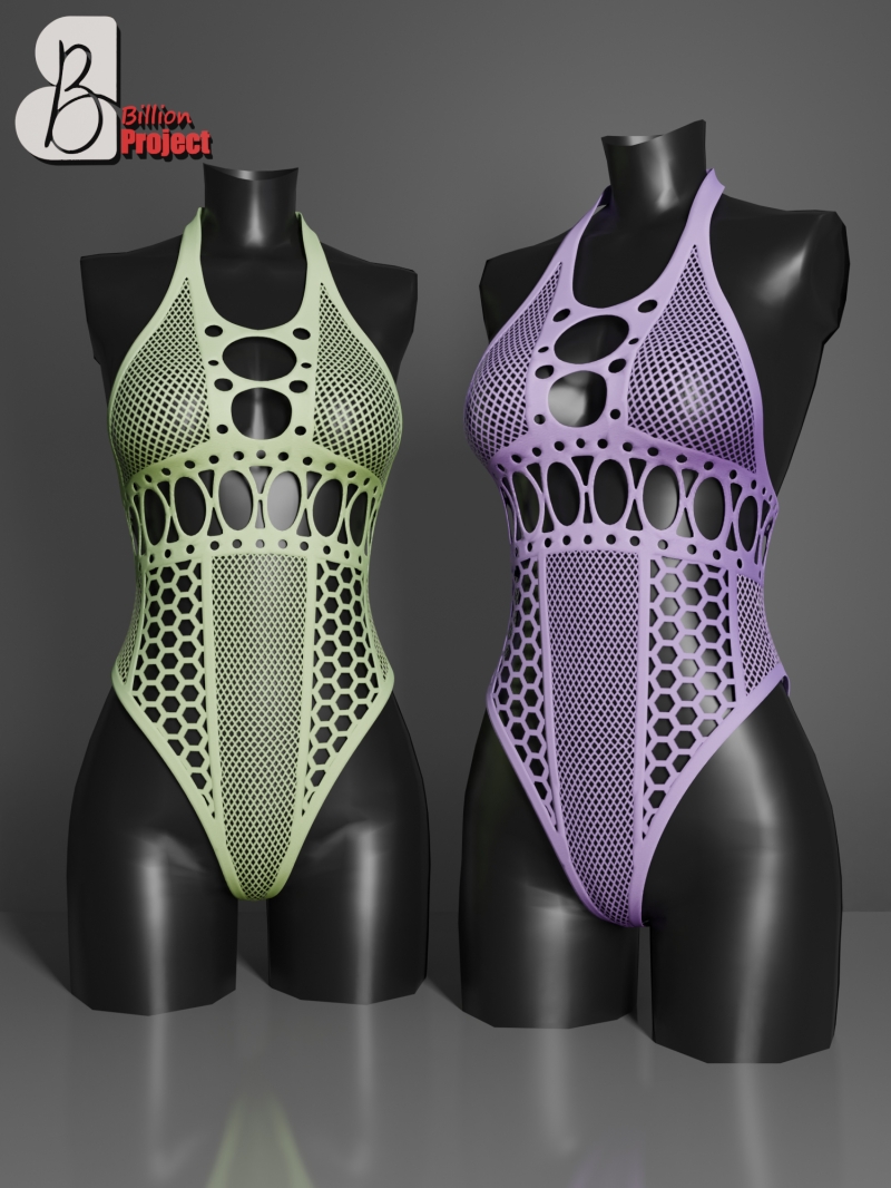 Alpha BillionProject Farma Lingerie by billion_project666 - The Sims 4 Custom Content