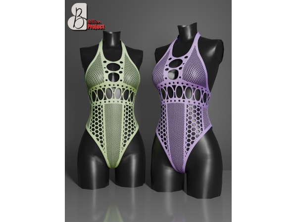 Alpha BillionProject Farma Lingerie - The Sims 4 Custom Content