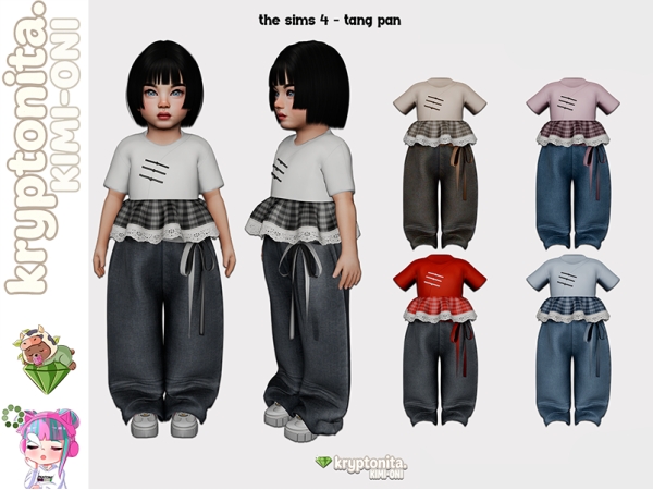 Mix tang toddler - The Sims 4 Custom Content