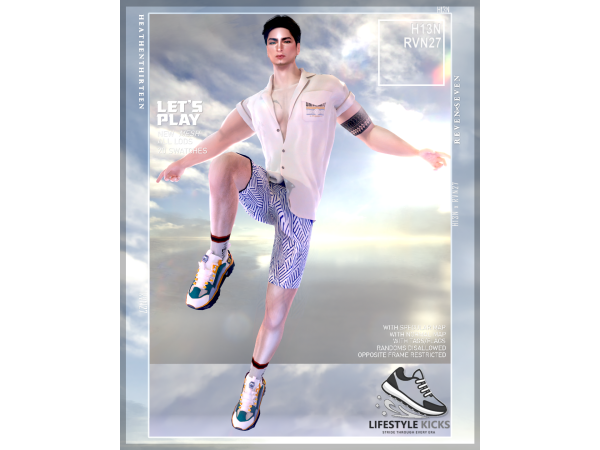 Mesh Suede Overlay Athletic Lifestyle Shoe By heathenthirteen