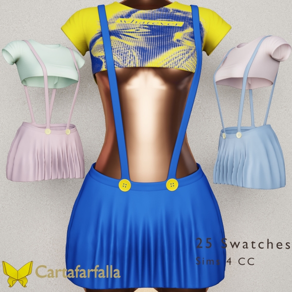 Alpha Cartafarfalla Toonelle by cartafarfalla - The Sims 4 Custom Content
