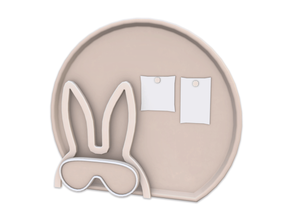 Maxis Match Comiko Kids Bunny Bedroom Board - The Sims 4 Custom Content