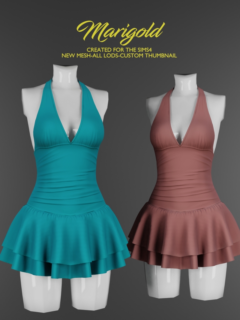 Alpha MARIGOLD TS4_SOFIA by marigoldsims - The Sims 4 Custom Content
