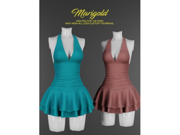 Alpha MARIGOLD TS4_SOFIA - The Sims 4 Custom Content