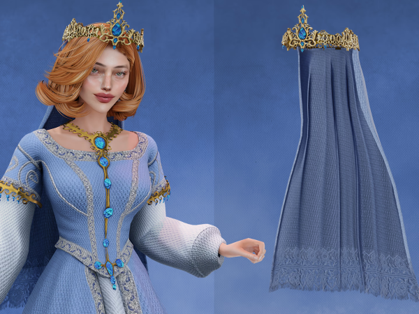 Alpha Victoria Crown - The Sims 4 Custom Content