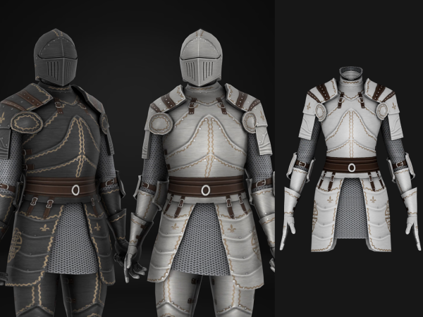 Maxis Match Knight Armor Set Chest Male - The Sims 4 Custom Content