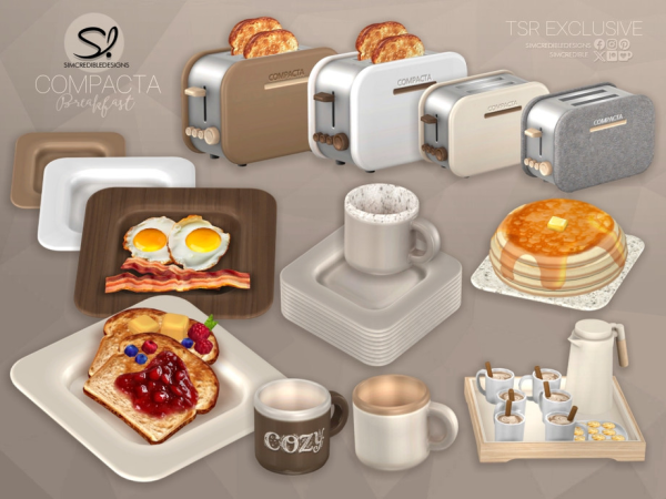 Mix Compacta Breakfast - The Sims 4 Custom Content