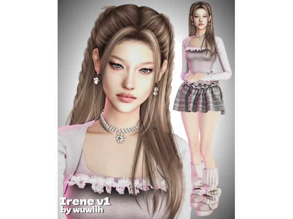 Alpha Irene v1 by wuwiih01 - The Sims 4 Custom Content