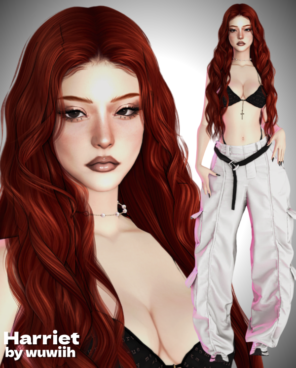 Alpha Harriet by simsfinds - The Sims 4 Custom Content