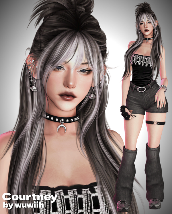 Alpha Courtney by simsfinds - The Sims 4 Custom Content