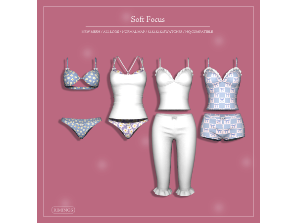 Maxis Match [RIMINGS] Soft Focus - The Sims 4 Custom Content