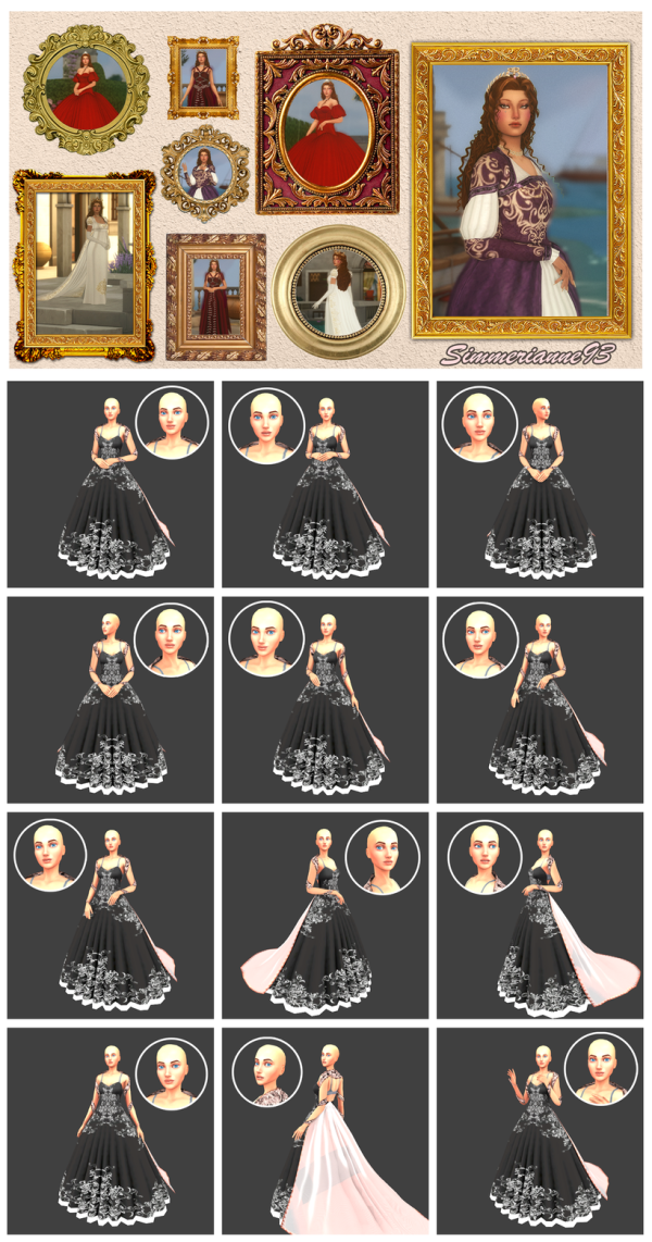 Mix [Simmerianne93]Portrait_poses_28 by simsfinds - The Sims 4 Custom Content