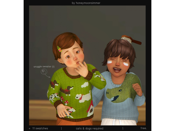 snuggle sweater for toddlers by honeymoonsimmer