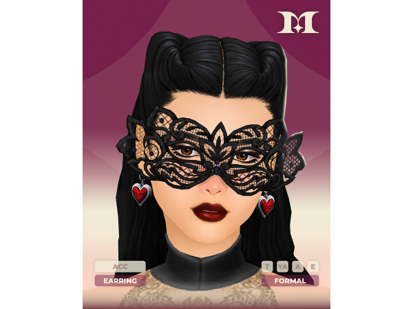 Queen Of Hearts Earrings by milliancc