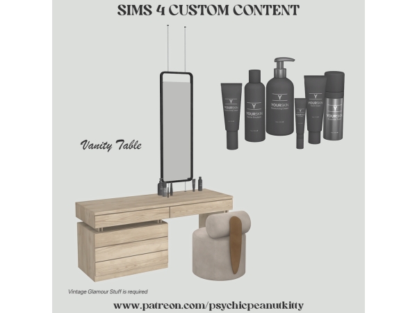 Mix Vanity - The Sims 4 Custom Content