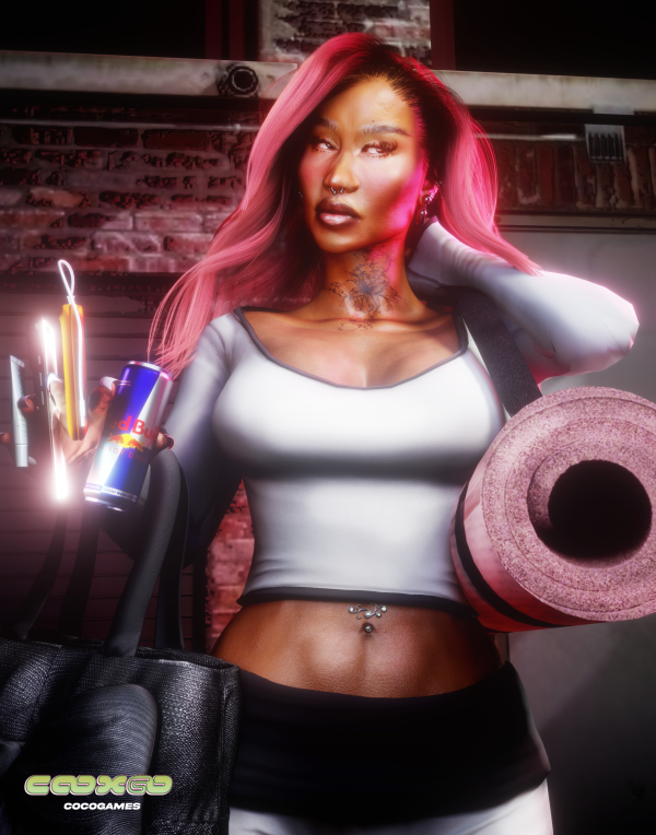 Alpha The Light Chill Set by simsfinds - The Sims 4 Custom Content