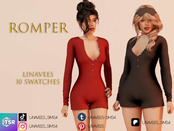 JOSIE - ROMPER by linavees