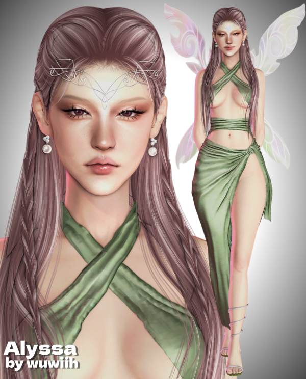 Alpha Alyssa by simsfinds - The Sims 4 Custom Content