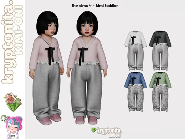 Maxis Match kimi toddler - The Sims 4 Custom Content