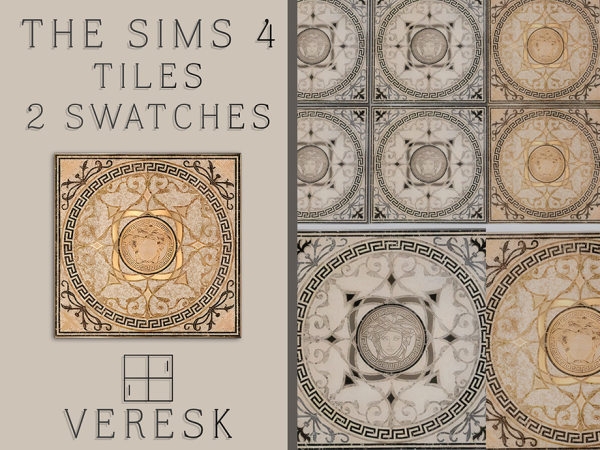 VERESK_Medusa_ceiling tile 001 by Veresk_Veresk