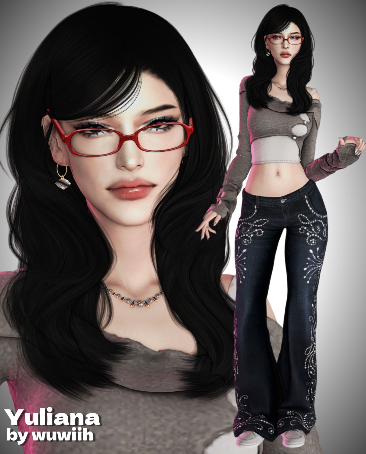 Alpha Yuliana by simsfinds - The Sims 4 Custom Content