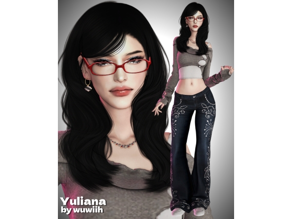 Alpha Yuliana by wuwiih01 - The Sims 4 Custom Content