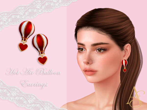 Hot Air Balloon Earrings by AbendsternCC