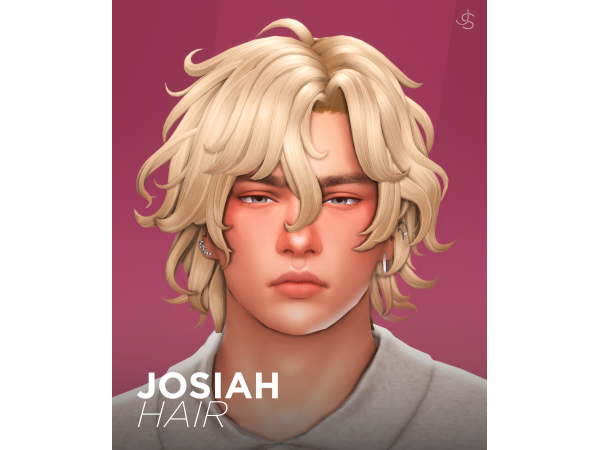 Maxis Match Josiah Hair by johnnysims - The Sims 4 Custom Content