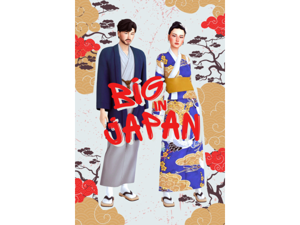 Maxis Match BIG IN JAPAN SET by eagersimmer - The Sims 4 Custom Content