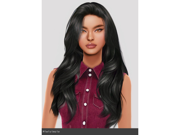 Alpha Karissa Hannon by miwisimsie - The Sims 4 Custom Content