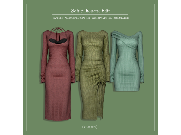 Alpha [RIMINGS] Soft Silhouette Edit - The Sims 4 Custom Content