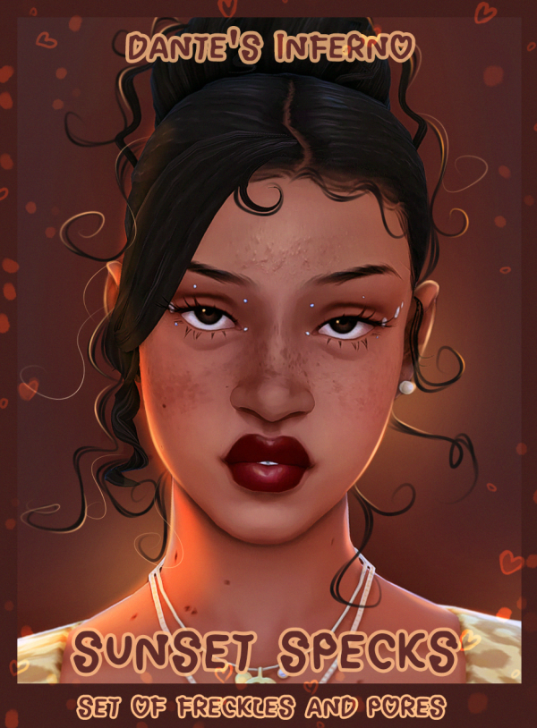 Maxis Match Sunset specks set by simsfinds - The Sims 4 Custom Content