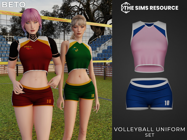 Volleyball Uniform - Set by Beto_ae0