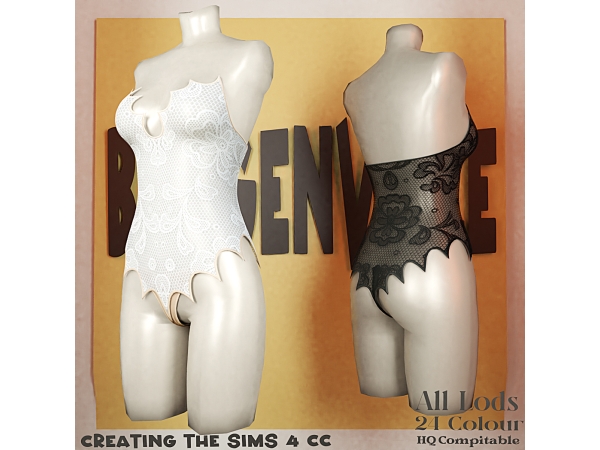Alpha Boe_SyerlynLim Lingerie - The Sims 4 Custom Content