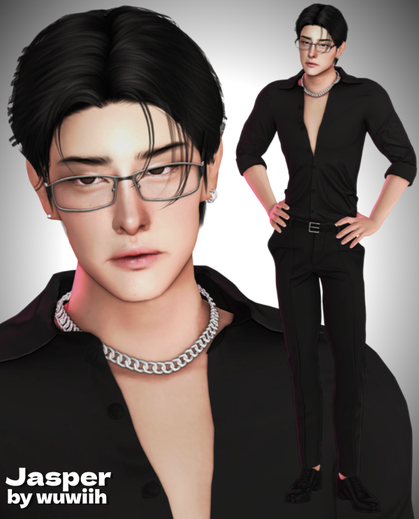 Alpha Jasper by simsfinds - The Sims 4 Custom Content