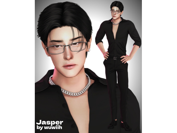 Alpha Jasper by wuwiih01 - The Sims 4 Custom Content