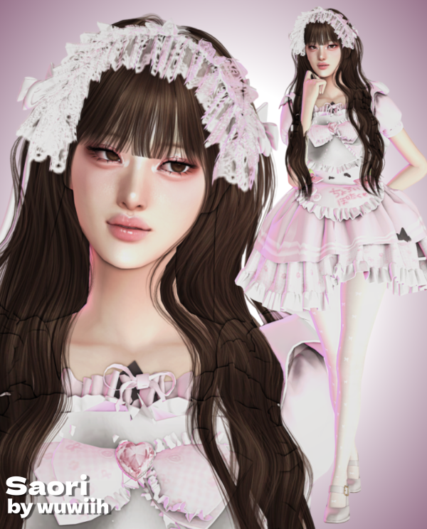 Alpha Saori by simsfinds - The Sims 4 Custom Content