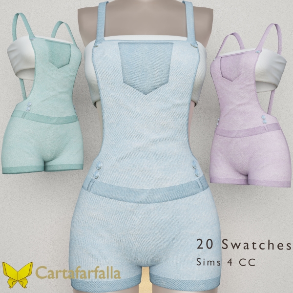 Alpha Cartafarfalla Belune by cartafarfalla - The Sims 4 Custom Content