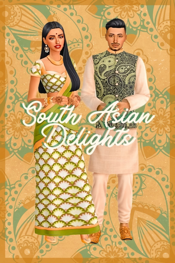 Maxis Match INSTAGRAM MILESTONE GIFT SOUTH ASIAN DELIGHTS by simsfinds - The Sims 4 Custom Content