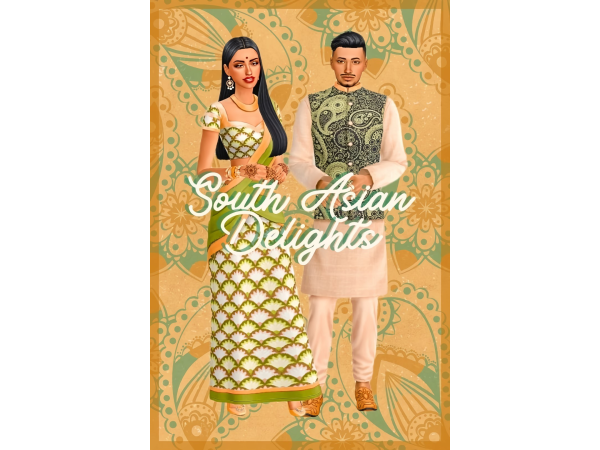 Maxis Match INSTAGRAM MILESTONE GIFT SOUTH ASIAN DELIGHTS by eagersimmer - The Sims 4 Custom Content