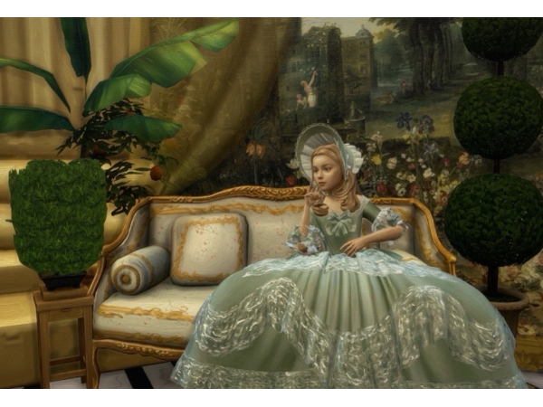 Mix Élisabeth de Fontenoy legacy by nathans - The Sims 4 Custom Content