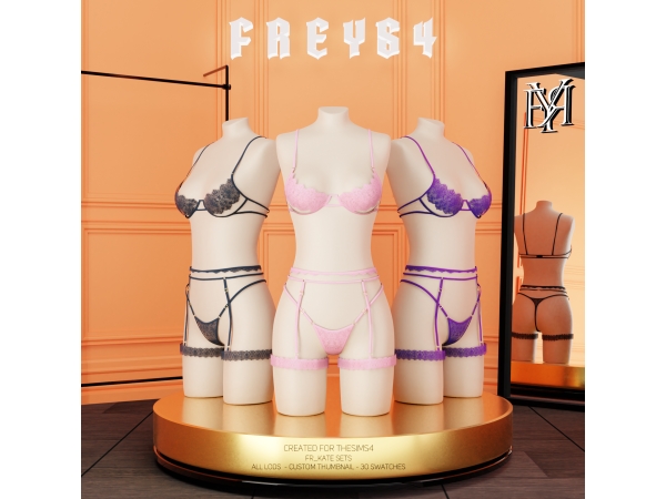 Alpha FR_Kate Sets - The Sims 4 Custom Content