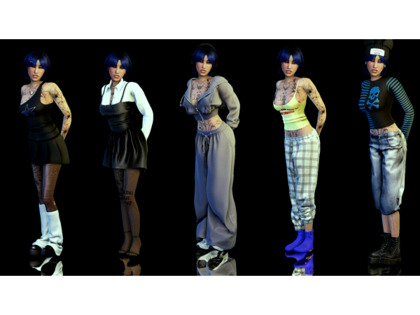 Alpha Yivi Vlvts Keyboardist by callmesimma - The Sims 4 Custom Content