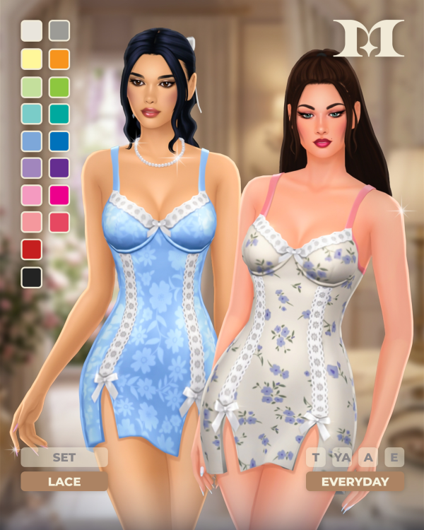 Maxis Match Lace Set by simsfinds - The Sims 4 Custom Content